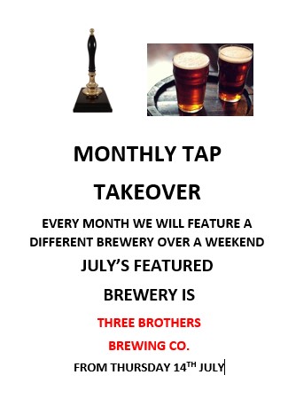 JULY 2022 TAP TAKEOVER